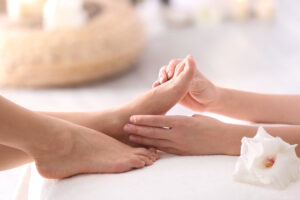 Anwendung: Vital-Punkt-Fußmassage